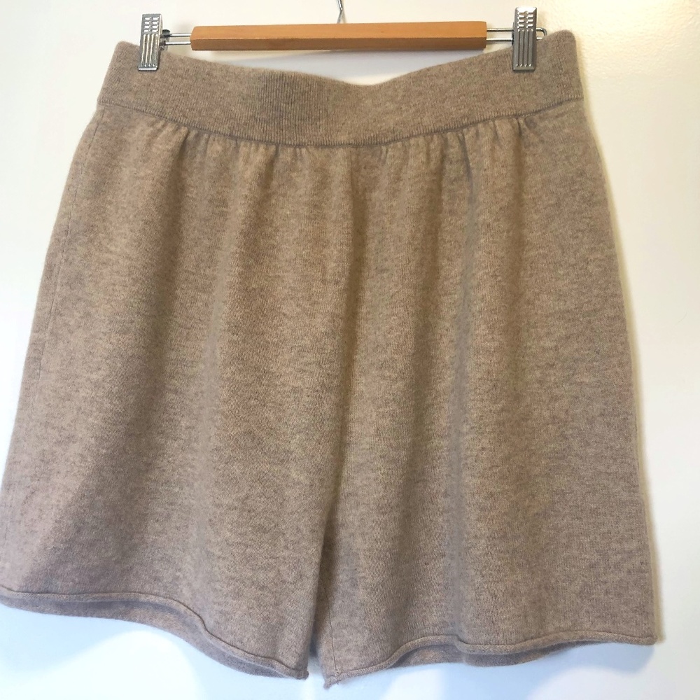 Cashmere lounge shorts